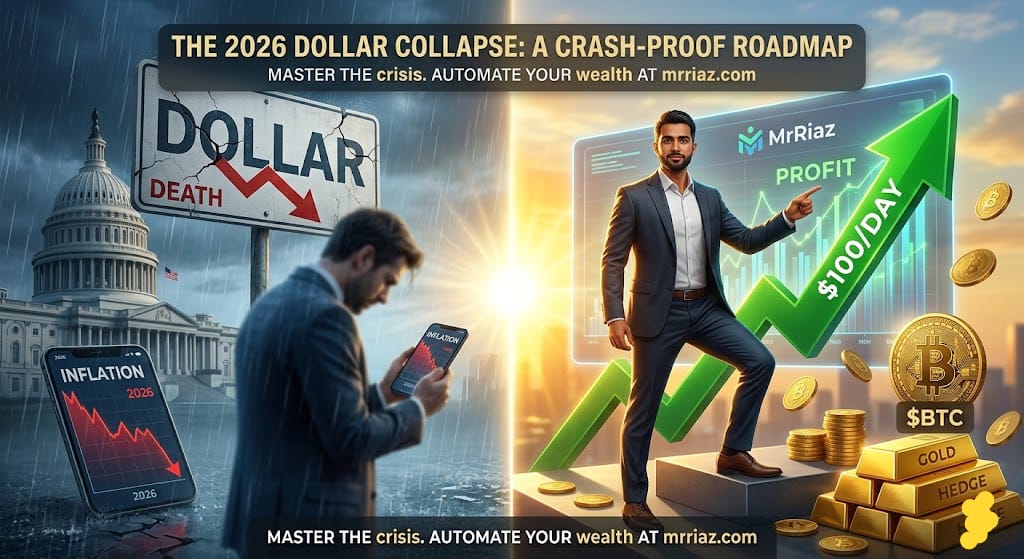 2026 financial crisis dollar collapse and profit roadmap by MrRiaz