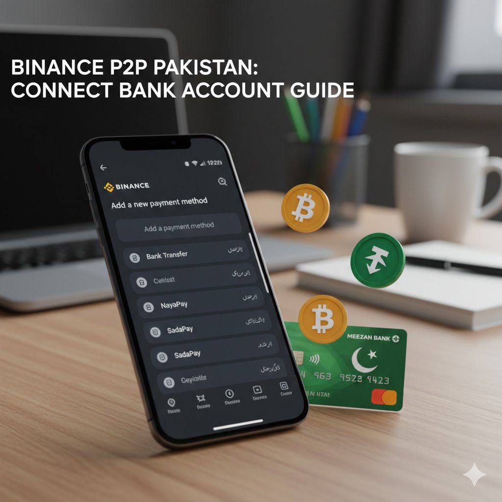 How to connect bank account with Binance in Pakistan safely