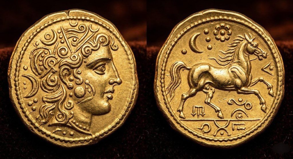 Britain’s First Gold Coin 50 BC Secret History