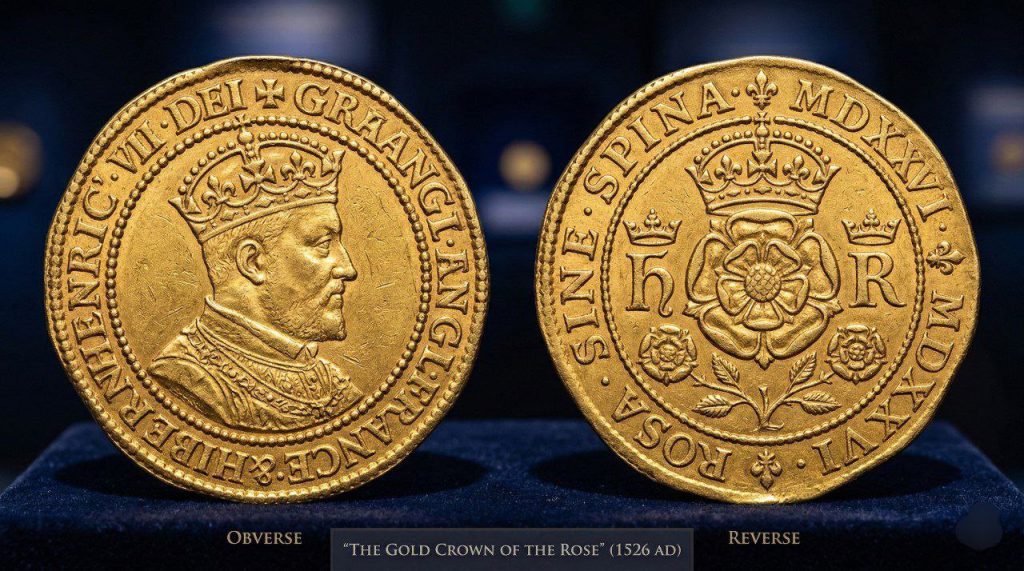 British Royal Portrait Coins 1526: Henry VIII’s Scammed Gold