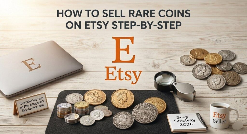 Sell Rare Coins on Etsy: Step by Step